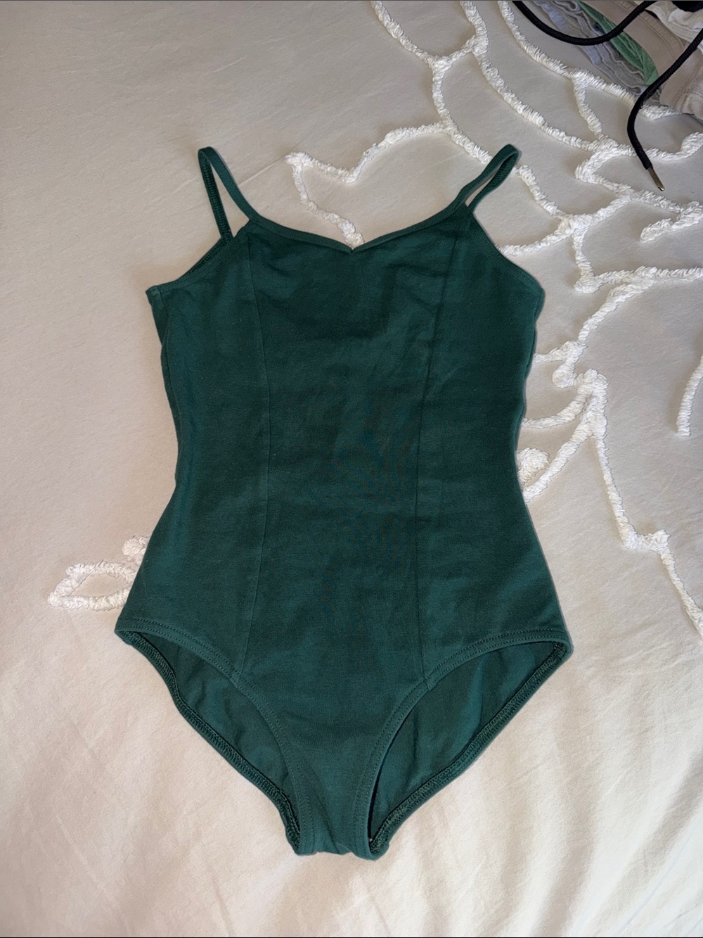 Kids Dark Green leotard